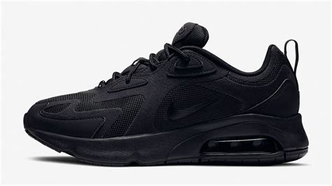 nike air 200 dames zwart|Nike Air max 200 triple black.